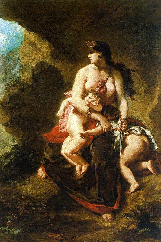 Eugene Delacroix Medea